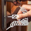 1 Piece Stainless Steel Lock-Opening Tool and 1 Piece Door