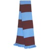 West Ham Fans Claret and Blue Retro Style Scarf