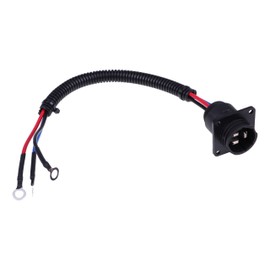 YUXSOUQ RE48525 Power Socket Outlet Replacement Compatible with John Deere Tractor 4055, 4255, 8570, 8760, 8770, 8870, 8960, 8970 A-RE48525 Mates to RE37651