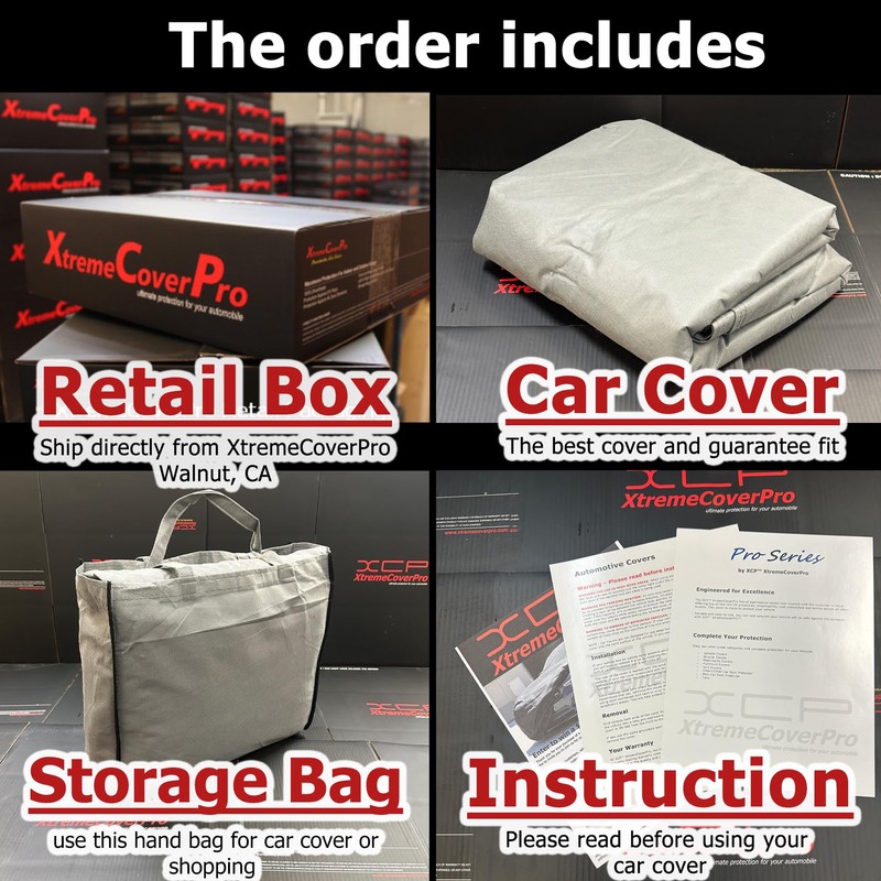 Car Cover fits 2019-2025 Toyota Tacoma Double Cab 6ft Bed
