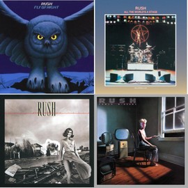 Fly By Night (180G) & All The World's A Stage (180G) & Permanent Waves (180G) & Power Windows (180G) Record Set