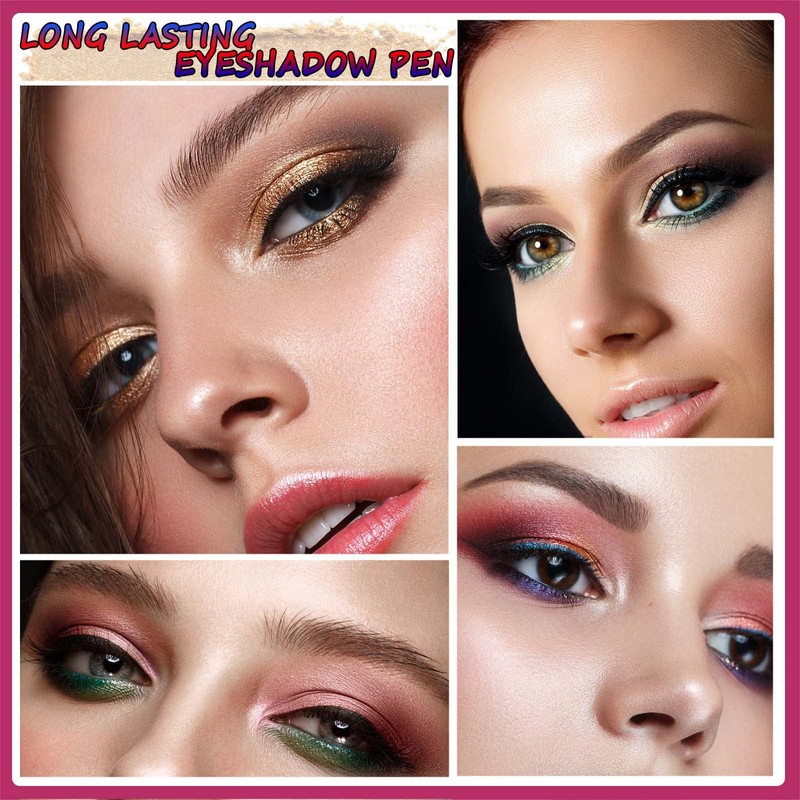 Metiplou White Eyeshadow Stick eyeliner pencil Eye Makeup Cream Shimmer