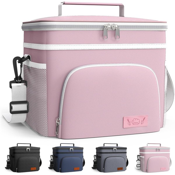 HOTOR Insulated Lunch Box for Men & Women - Leak-Proof