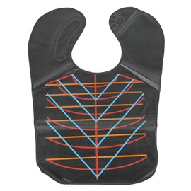 FTVOGUE Hairdressing Cape, Hair Cutting Cape, Makeup Apron Cape, Professional Waterproof Hairdressing Cape for Cutting, Dyeing or Washing Hair (Black)