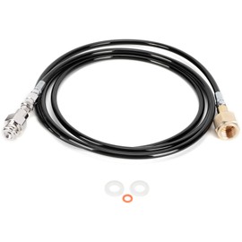 100in CGA320 CO2 Cylinder Refilling Soda Adapter Hose Kit Soda Accessories Black