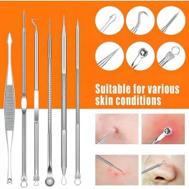 Insmart Kit Cuidado 15pc Acné Elimina Punto Negros Espinillas                                                                                         