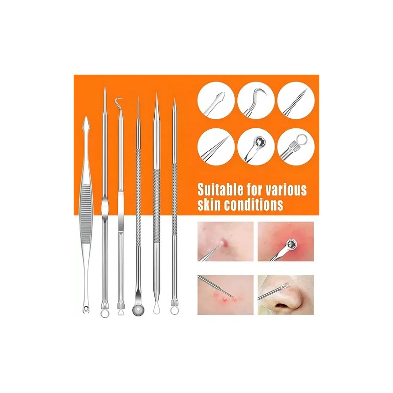 Insmart Kit Cuidado 15pc Acné Elimina Punto Negros Espinillas