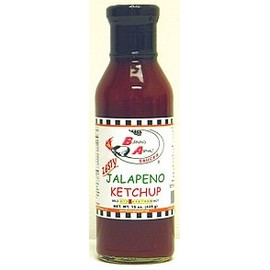 Jalapeno Ketchup 15 oz. - Burning Asphalt Sauces