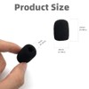Amykite 20PCS Mini Microphone Cover,Microphone Windscreen Foam Cover,Noise Reduction and