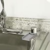 LUAATT Dishwasher Air Gap Cover Water Ramp,3" Ramp Helps Guide