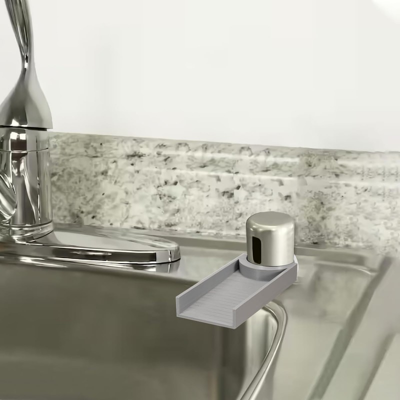 LUAATT Dishwasher Air Gap Cover Water Ramp,3" Ramp Helps Guide
