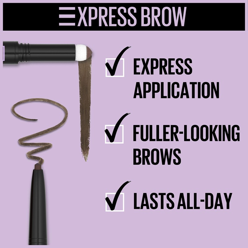 Maybelline New York Express Brow Satin Duo Augenbrauenstift und -puder