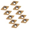 10pcs CNC Carbide Insert Cutters, CNC Milling Inserts Indexable Lathe