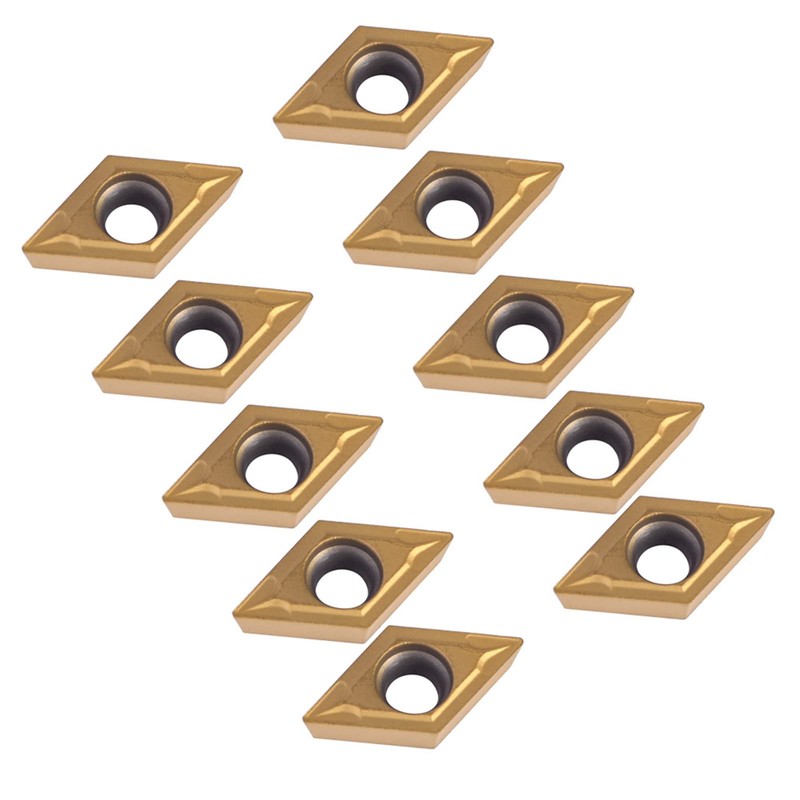 10pcs CNC Carbide Insert Cutters, CNC Milling Inserts Indexable Lathe