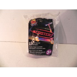 Scooterz 2001 Wendy's Kids Meal Chrome Fast Food Toy
