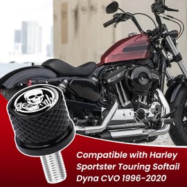 Guaimi for Harley Seat Bolt Screw 1/4"-20 Thread Compatible with Harley 1996-2026 Sportster Touring Softail Dyna CVO Electra Glide Street Glide