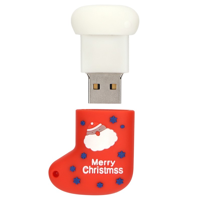 USB Flash Drive Data Storage Christmas Socks Shape High Speed