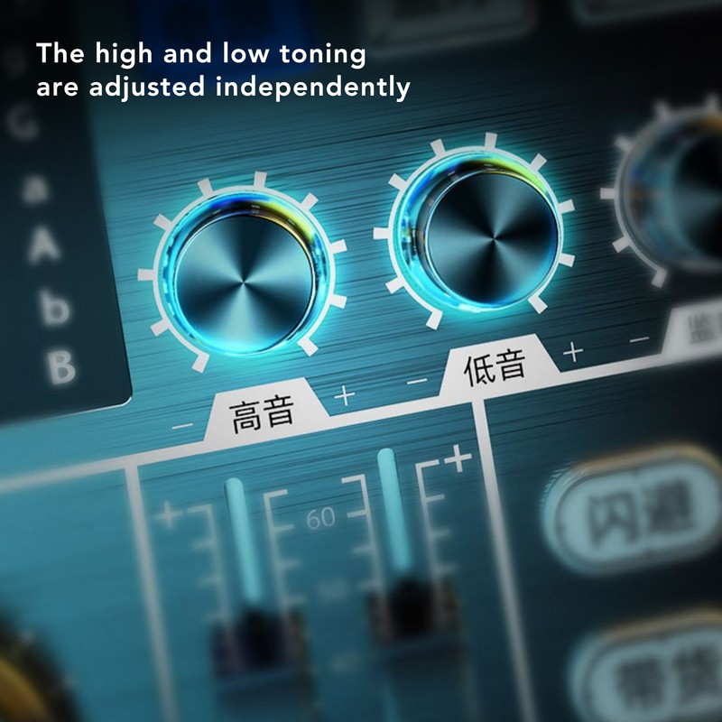 Professional Sound Mixer 1200mAh Micro USB Studio Streaming Live Gaming