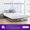 BLISSFORD Plastic Mattress Protector - Heavy Duty, Fitted Vinyl -