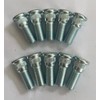 SHULIY 10 PCS 610-364 1/2-20 Rear Serrated Wheel Hub Stud