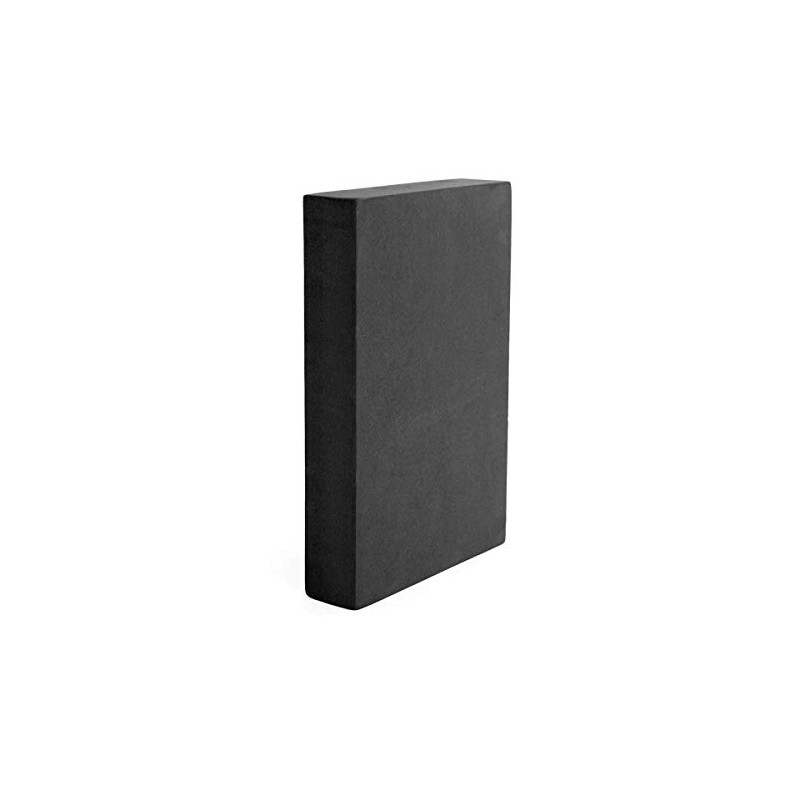 Schulterstandplatte Asana Block (Platte) schwarz, Yoga Zubehör, Hilfsmittel für Schulterstand,