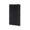 Moleskine Smart Writing Notebook, Large, Plain, Black, Hard Cover (7.5
