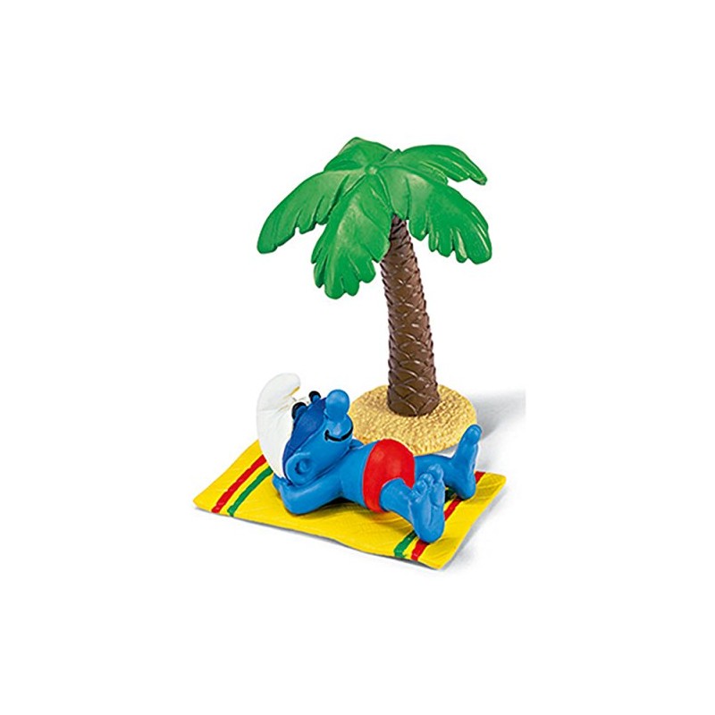 Schleich Smurf on Holiday