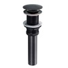 Wellsum Bathroom Antique Oil Rubbed Bronze Pop up Drain Sink