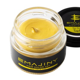 EMAJINY Sax Gold S46 Emaginy Gold Color Wax, Gold, 1.2 oz (36 g), Made in Japan, Fragrance-free, 1 Day Blonde Hair Can Be Rinsed With Shampoo