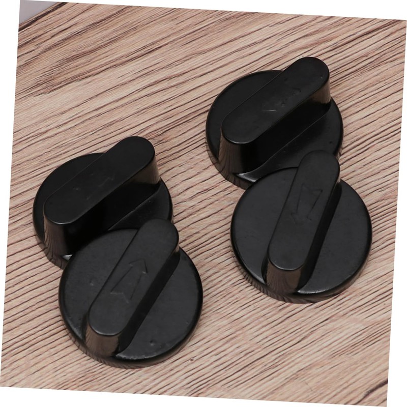 LALAFINA 2pcs Gas Stove Knobs Replacement Easy to Use Control