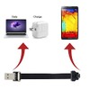 Cablecc Up Angled USB 2.0 Type-A Male to Micro USB
