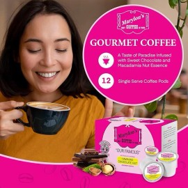 Marylou's OUR FAMOUS ☕️ Hawaiian Chocolate Nut Gourmet Coffee 12  0.34.oz E:2/26