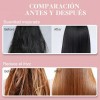 Cepillo Para Cabello Rizado Y Modelado Mujer Kit De Peines