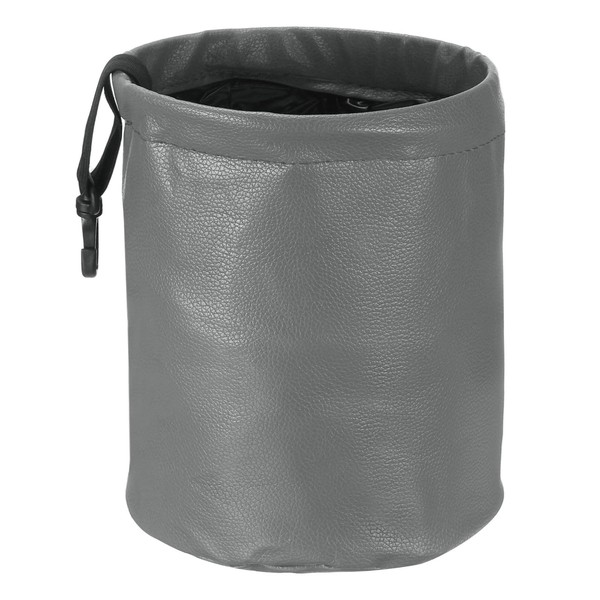 HARFINGTON Car Trash Can 0.9 Gallon Foldable Leak-Proof Garbage Organizer