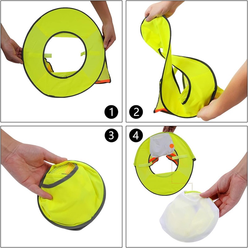 2 Pcs Hard Hat Sun Shade,Full Brim Mesh UV Neck