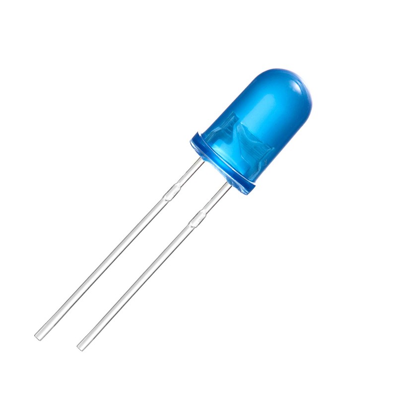 CHANZON 100 pcs 5mm Blue Diffused LED Diode Lights (Colored