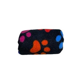 Comfy Handle Padded/Pad Covers (Set of 2) - Selection of Colours/Designs (Black Multi Paw)