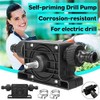 Hosmide 8mm Round Shank Water Pump Portable Electric Drill Pump