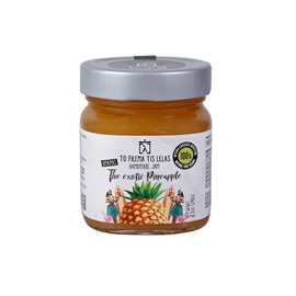 To Filema Tis Lelas Handmade No Added Sugar Jam - 75% The Exotic Pineapple, Pack of 2 x 240 g (Total: 480 g)