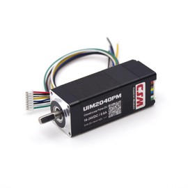 UIROBOT Closed Loop Stepper Motor with Pulse-Direction, Nema 8 Closed-Loop with Encoder, Driver and Controller for CNC Router, 3D Printer, Engraving Machine. 0.2-1A, 16-24VDC, 0.038N.m (UIM2040PM)