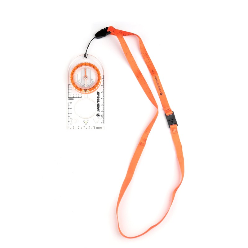 Lifesystems Expedition Compass, 1:25K And 1:50k, Magnifier, Luminous Markers And
