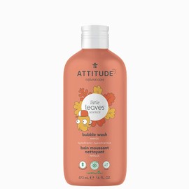 Attitude Little Leaves Hypoallergenic & Natural Bubble Wash, Mango, 16 Fl Oz