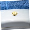 Operitacx Gold Toilet Dual Flush Button Brush Gold Dual Flush