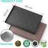 SIKADEER 40" x 22" Under Sink Mat Waterproof, Silicone Mat