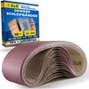S&R Sanding Belt Set 18 Pieces 75 x 533 mm,