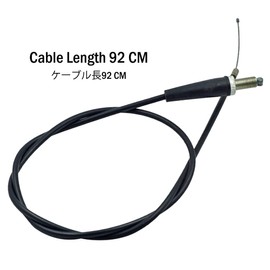 RCRBT Motorcycle High Throttle Set 92cm Throttle Wire 22mm Handle Grip Suitable for Honda Ducks Sharie CB50 Off-Road Bike ATV Beach Car