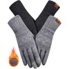 REACH STAR 2 Pairs Winter Gloves for Women and Men