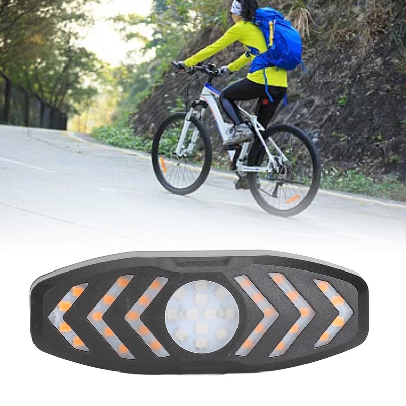 Bike Rear Light Smart Remote Control Turn Signal USB Rechargeable