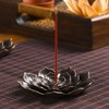 SLKIJDHFB Incense Burner - Lotus Stick Incense Holder 6 Incense