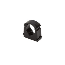 TS15 BLACK/20 Talon 15mm Black Single Hinge Pipe Clips - Bag of 20